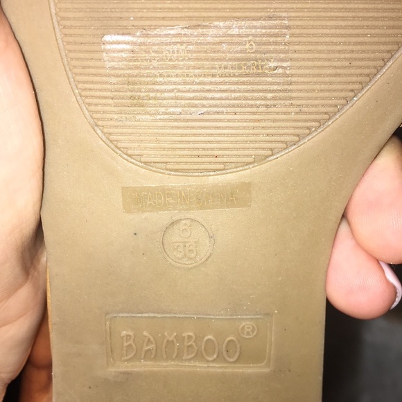 BAMBOO ROSEGOLD SANDALS - Picture 3 of 3